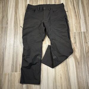 KUIU Kutana Hunting Pants Mens 38x27.5 Gray Stretch Lightweight Cargo Pockets